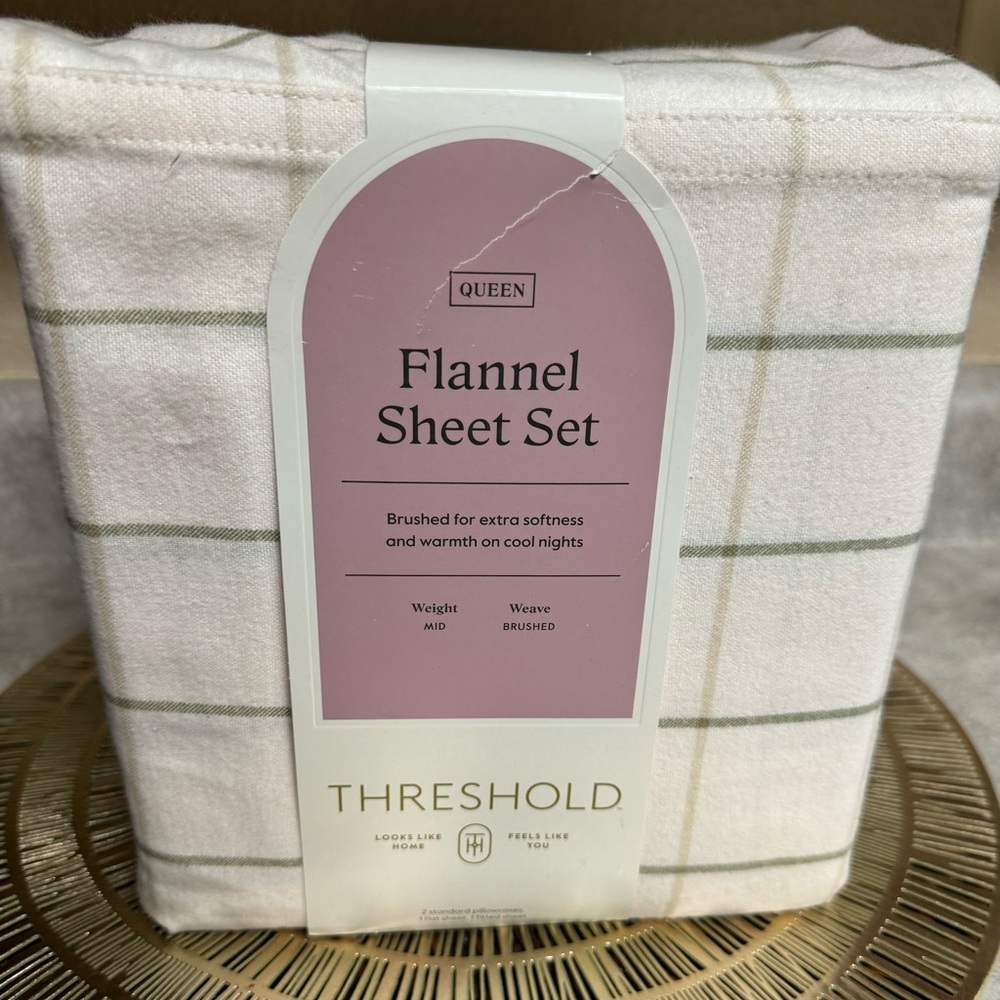 Flannel Sheet Set - Threshold™